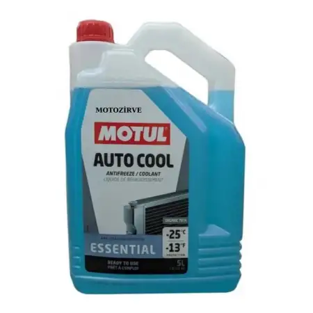 Motul Auto Cool Essential Antifriz Soğutma ve Cam Sıvısı 5 Litre -25 c