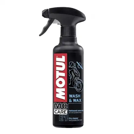 Motul E1 Wash Susuz Temizleme Yıkama ve Cila 400 ML