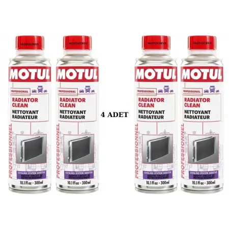 Radyatör içi Temizleyici Motul Radiator Clean 300 ml (4 Adet )