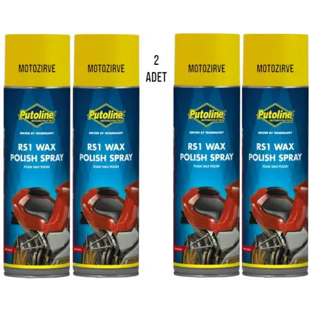 Putoline aerosol RS1 Wax Temizleme ve Cila Spreyi 500 ml (4 Adet)