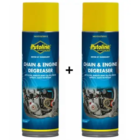 Putoline Chain Engine Degrease Zincir Temizlik Spreyi 500 ml (2 Adet)