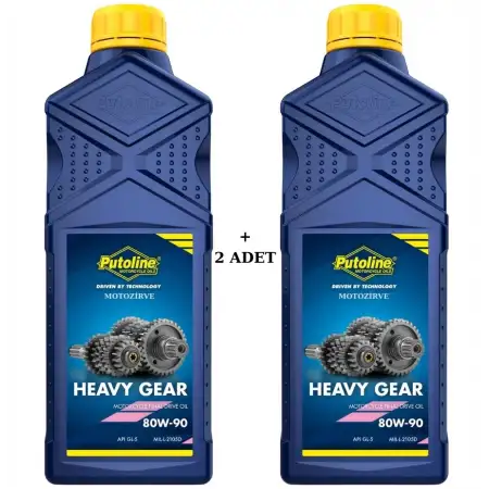 Putoline Heavy Gear 80w-90 Şanzıman Yağı 1 Litre (2 Adet)
