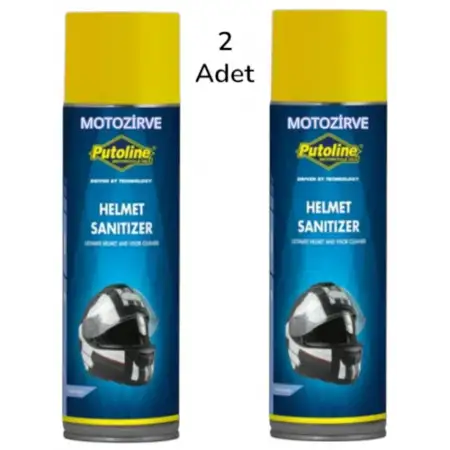 Putoline Helmet Sanitizer Kask ve Vizör Temizleyici 500 ml (2 Adet)