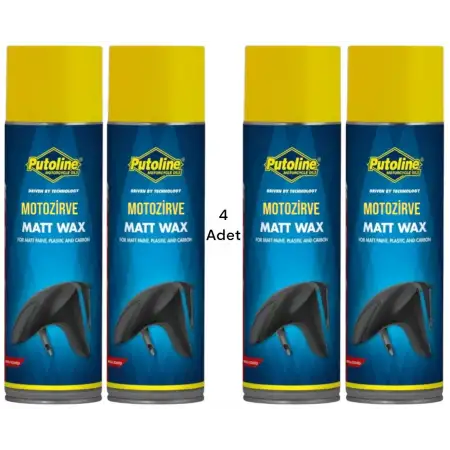 Putoline Matt Wax Mat Yüzey Parlatıcı Cila ve Koruyucu 500 ml (4 Adet)