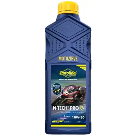Putoline N-Tech Pro R+ 10w30 Motosiklet Yağı 1 Litre Tam Sentetik, ntech