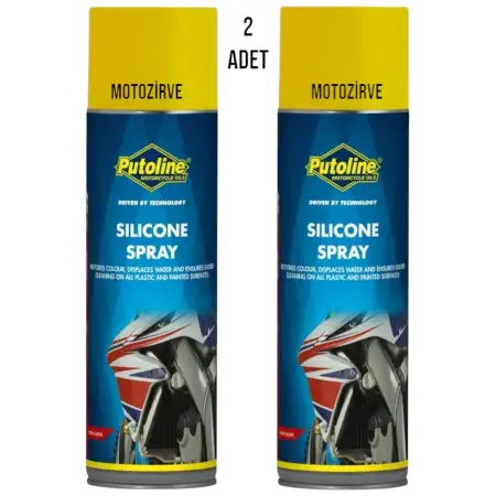 Putoline Parlak Boya için Silikon Sprey Parlatıcı Cila 500ml (2 Adet)