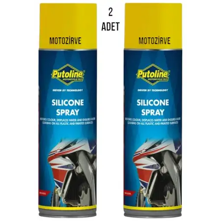 Putoline Parlak Boya için Silikon Sprey Parlatıcı Cila 500ml (2 Adet)