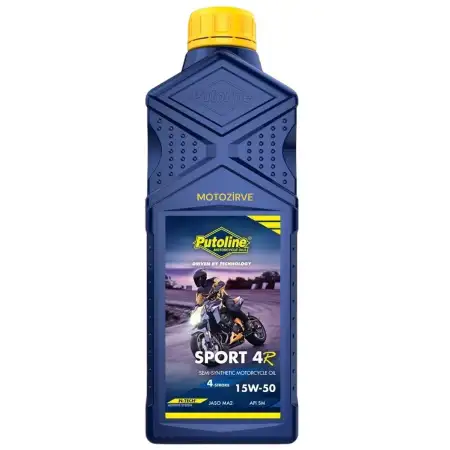 Putoline Sport 4R 15w-50 N-Tech Yarım Sentetik Motor Yağı 1 Litre