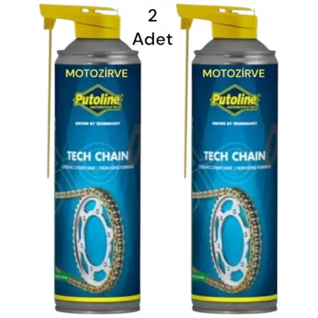 Putoline Tech Chain Seramik Zincir Yağı 500 ml (2 Adet)