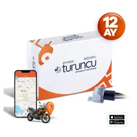 Turuncu motosiklet takip cihazı (12 Aylık) - (411-1012)