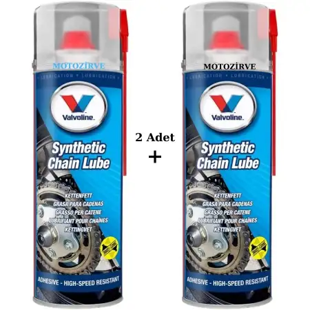 Valvoline Motosiklet Zincir Yağı 500 ml (2 Adet) Made İn America