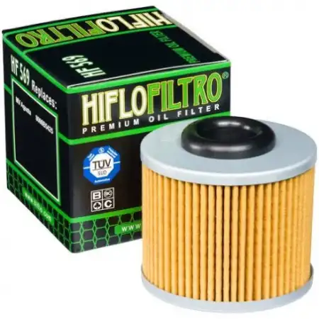 Hiflo HF569 Motosiklet Yağ Filtresi