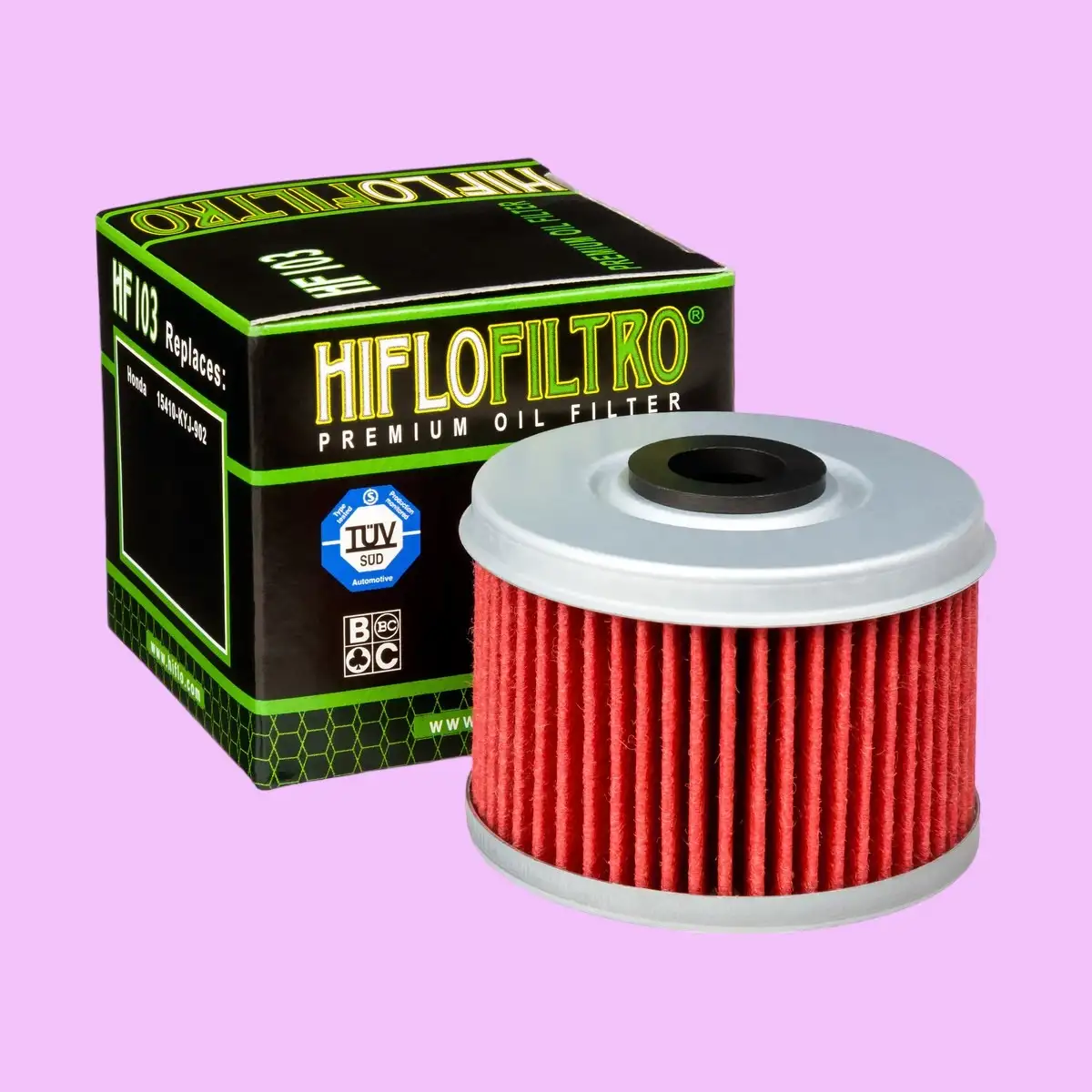 HF103 Hiflo Motosiklet Yağ Filtresi