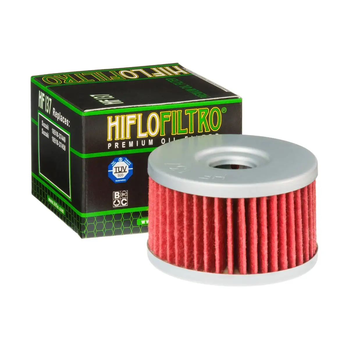 Hiflo HF137 Motosiklet Yağ Filtresi