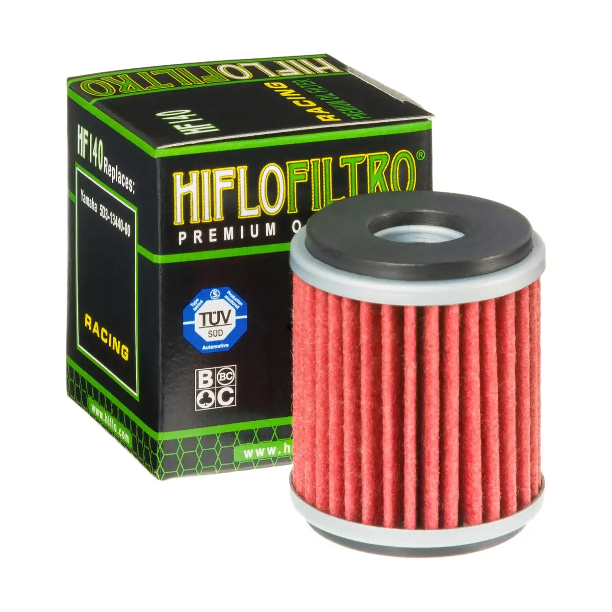 Hiflo HF140 Motosiklet Yağ Filtresi -TUV Onaylı