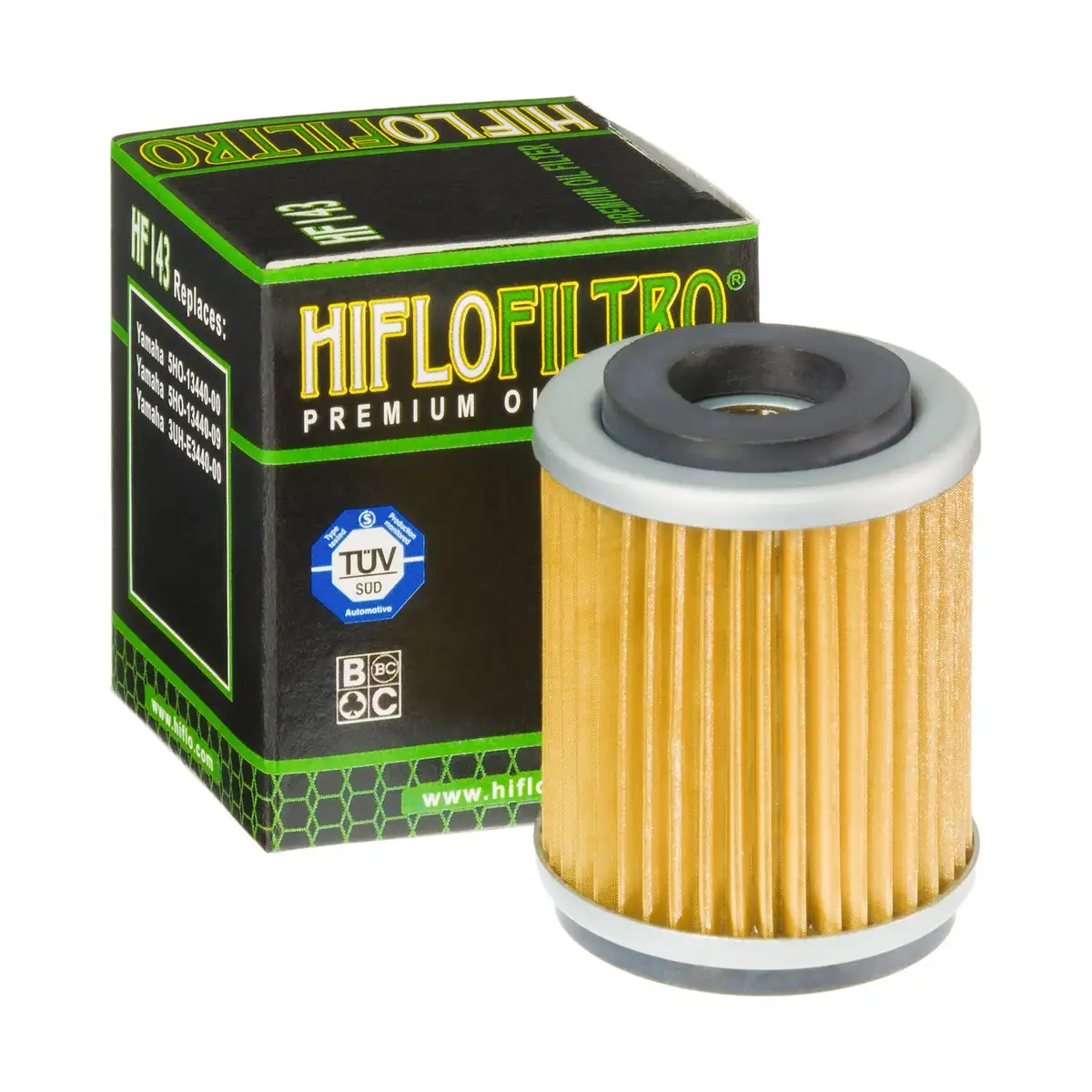 Hiflo HF143 Motosiklet yağ Filtresi - TUV Onaylı
