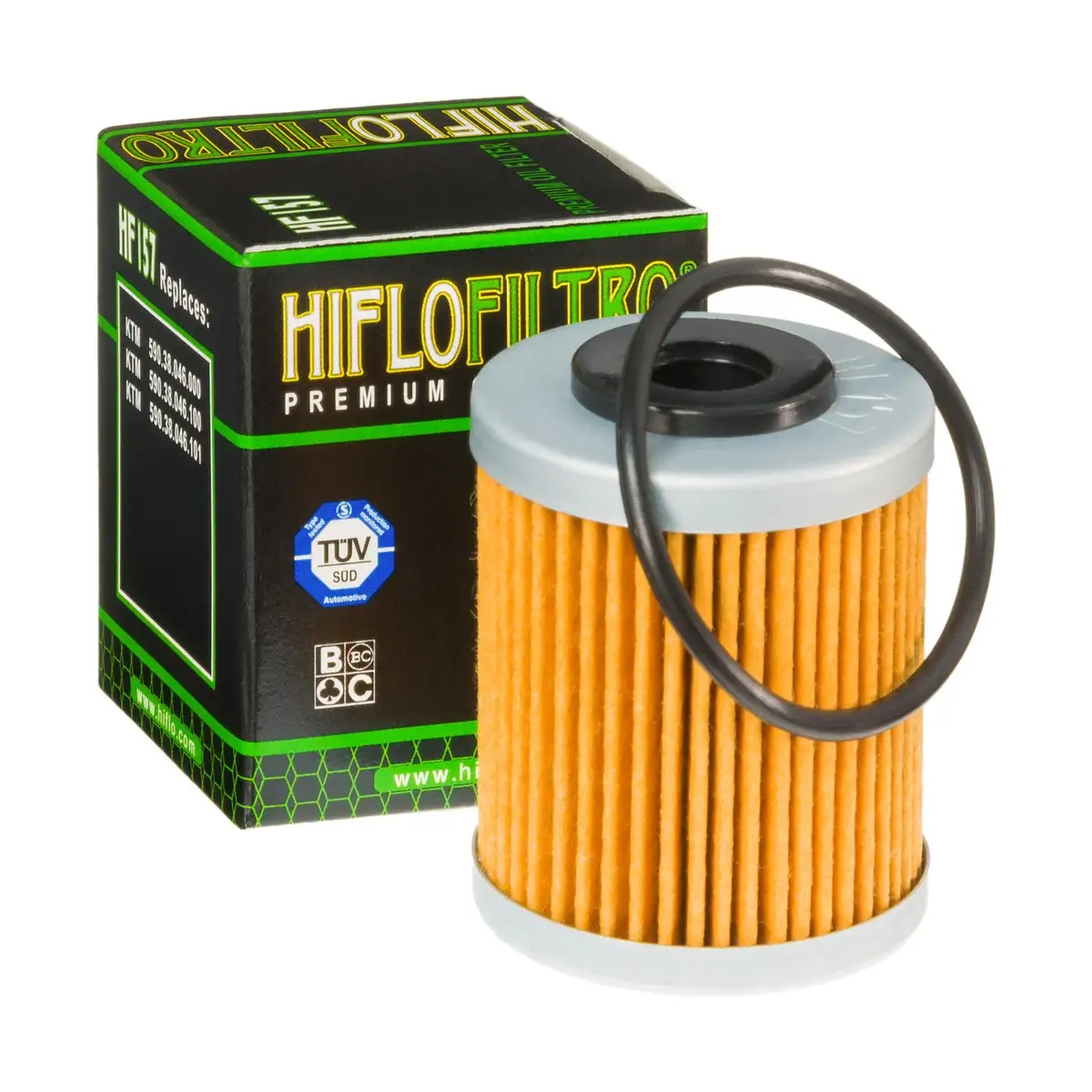 Hiflo HF157 Motosiklet Yağ Filtresi – TUV Onaylı