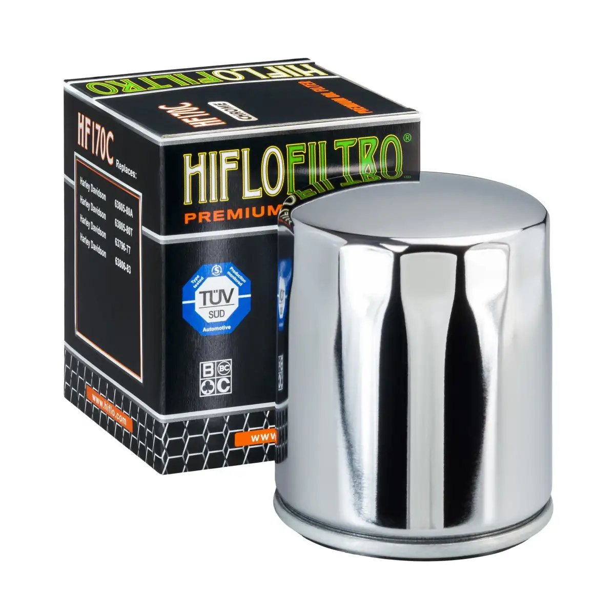 Hiflo HF170C Motosiklet Yağ Filtresi – TUV Onaylı