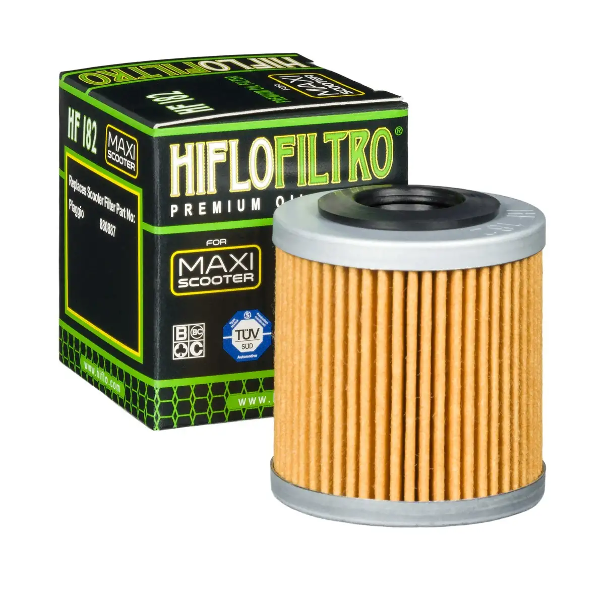 Hiflo HF182 Motosiklet Yağ Filtresi – TUV Onaylı
