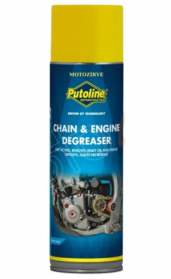 Putoline Chain Engine Degreaser Zincir ve Motor Temizleme Spreyi 500 ml
