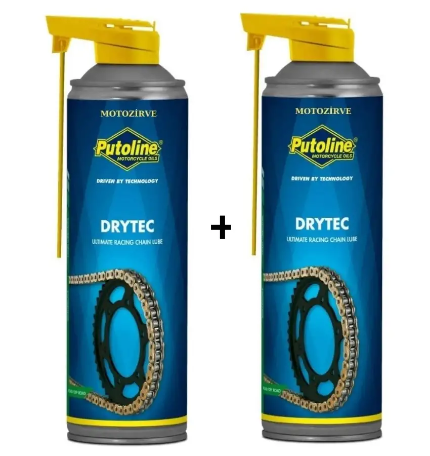 Putoline Drytec Race Yarış Zincir Yağı Spreyi 500 ml (2 Adet)