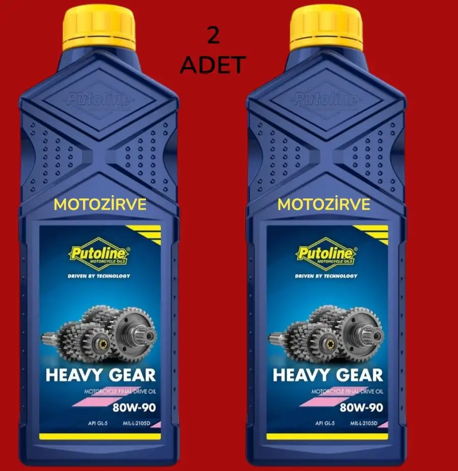 Putoline Heavy Gear 80w-90 Şanzıman Yağı 1 Litre (2 Adet)