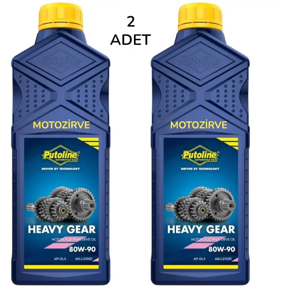 Putoline Heavy Gear 80w-90 Şanzıman Yağı 1 Litre (2 Adet)