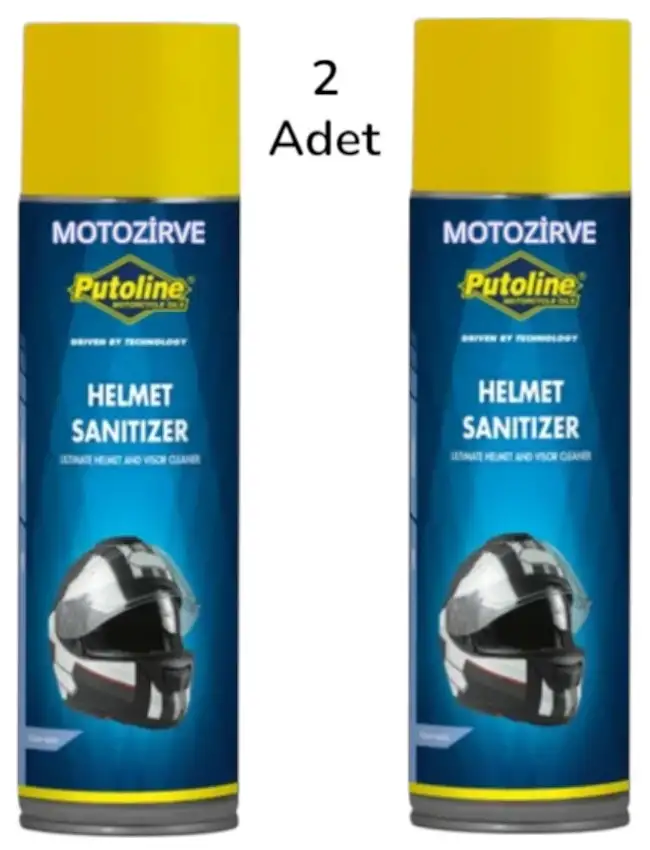 Putoline Helmet Sanitizer Kask ve Vizör Temizleyici 500 ml (2 Adet)