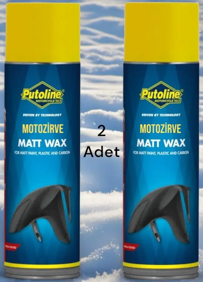 Putoline Matt Wax Mat Yüzey Parlatıcı Cila 500 ml (2 Adet)
