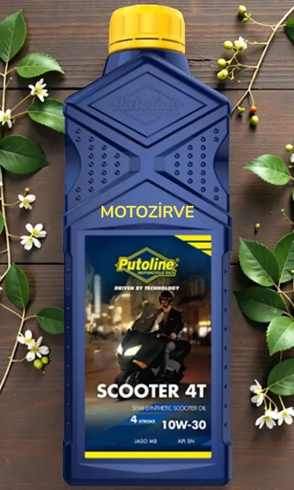 Putoline Scooter 4T 10w-30 Motosiklet Yağı 1 Lt