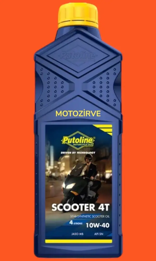 Putoline Scooter 4T 10w40 Scooter Motosiklet Motor Yağı 1 Lt