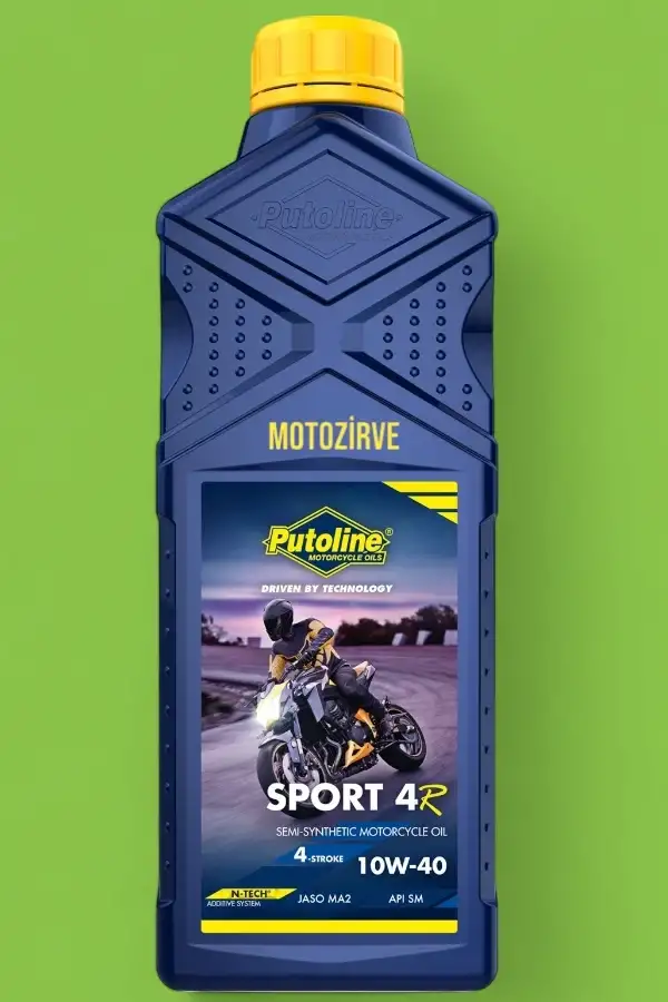 Putoline Sport 4R 10w-40 N-Tech Yarım Sentetik Motor Yağı 1 Litre
