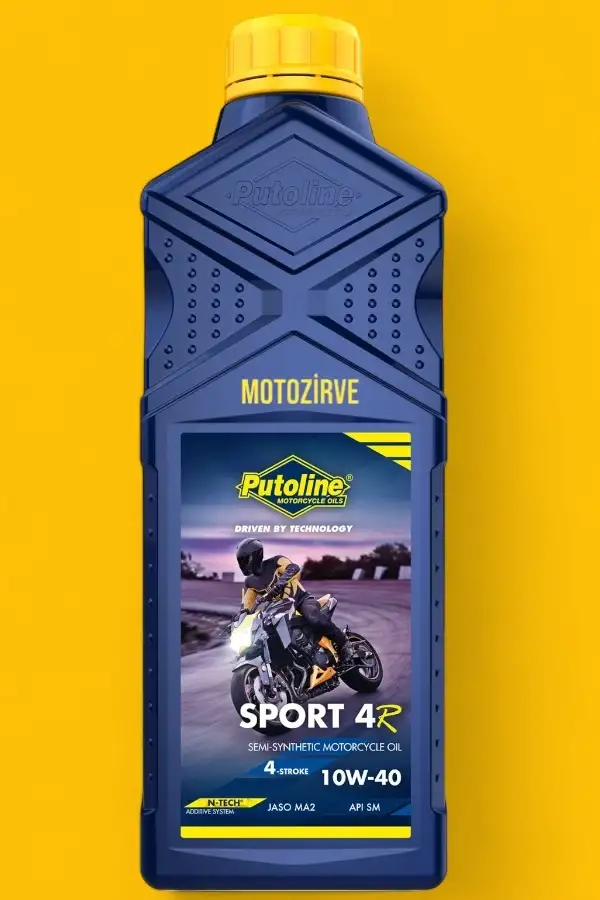 Putoline Sport 4R 10w-40 N-Tech Yarım Sentetik Motor Yağı 1 Litre
