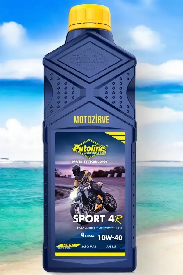 Putoline Sport 4R 10w-40 N-Tech Yarım Sentetik Motor Yağı 1 Litre