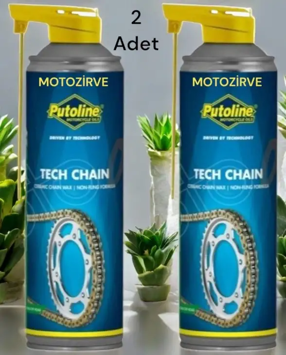 Putoline Tech Chain Seramik Zincir Yağı 500 ml (2 Adet)