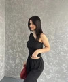 Gofre tek omuz bluz ve pantolonlu ikili takım 3 renk seçeneği