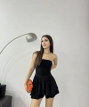 Şortlu mini Sandy elbise