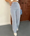 Çizgi detay pantolon