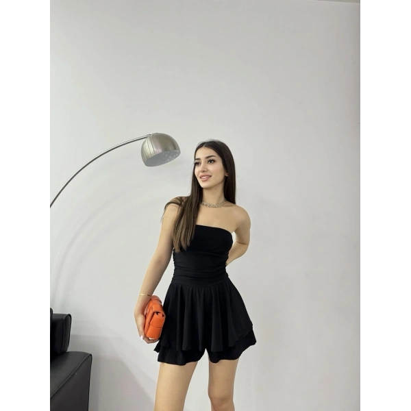 Şortlu mini Sandy elbise