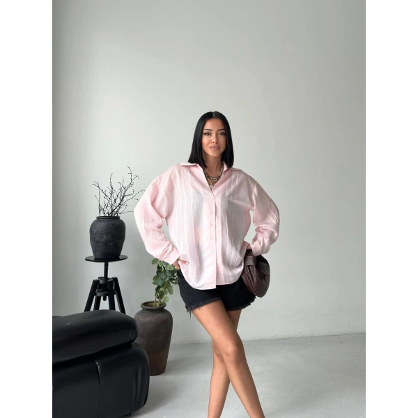 Line Boyfriend Gömlek