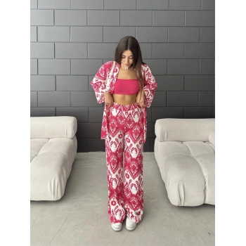 Klim desen kimono takım