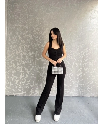 Yelek ve pantolonlu ikili takım