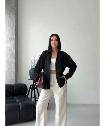 Line Boyfriend Gömlek