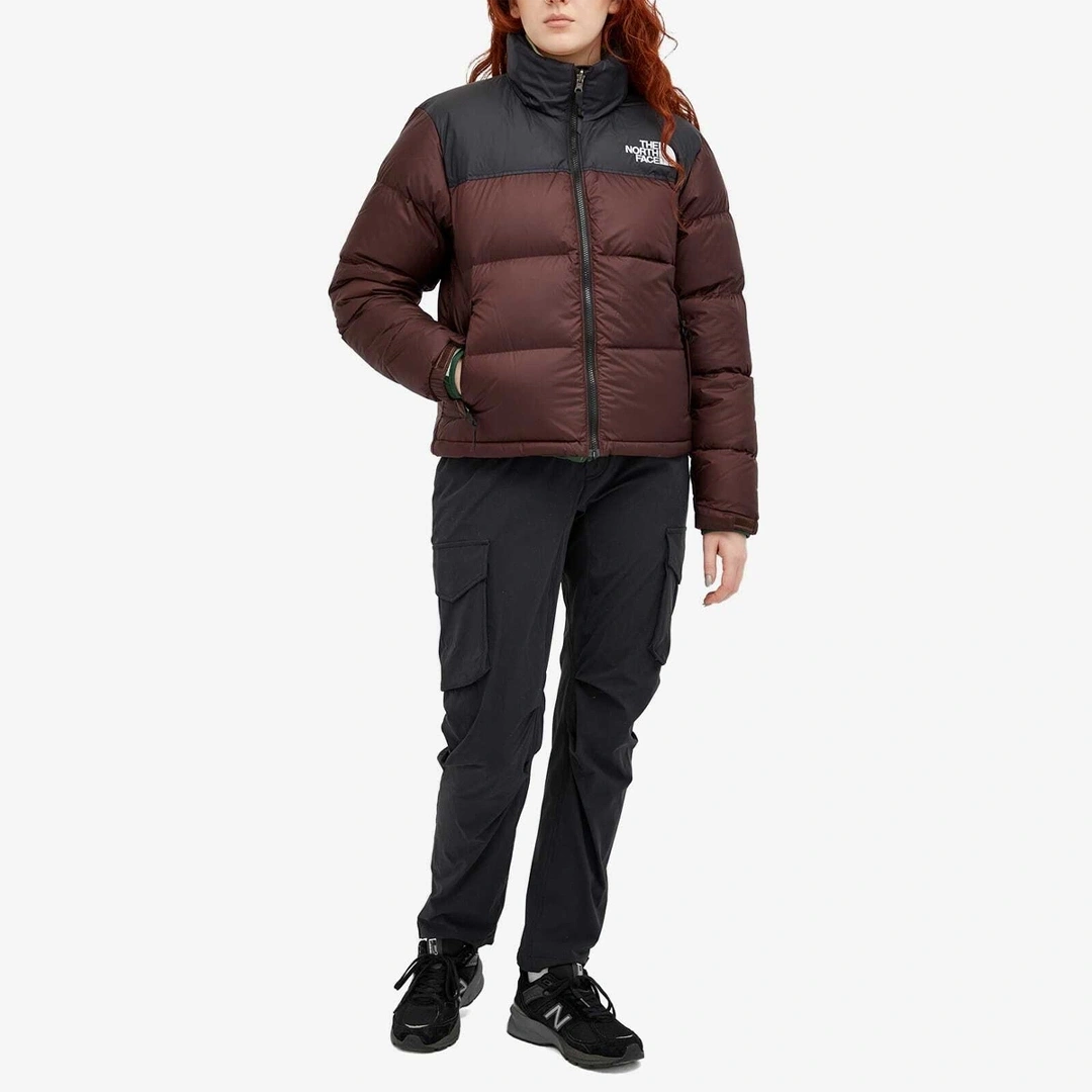1996 Nuptse Kahverengi Kadın Mont