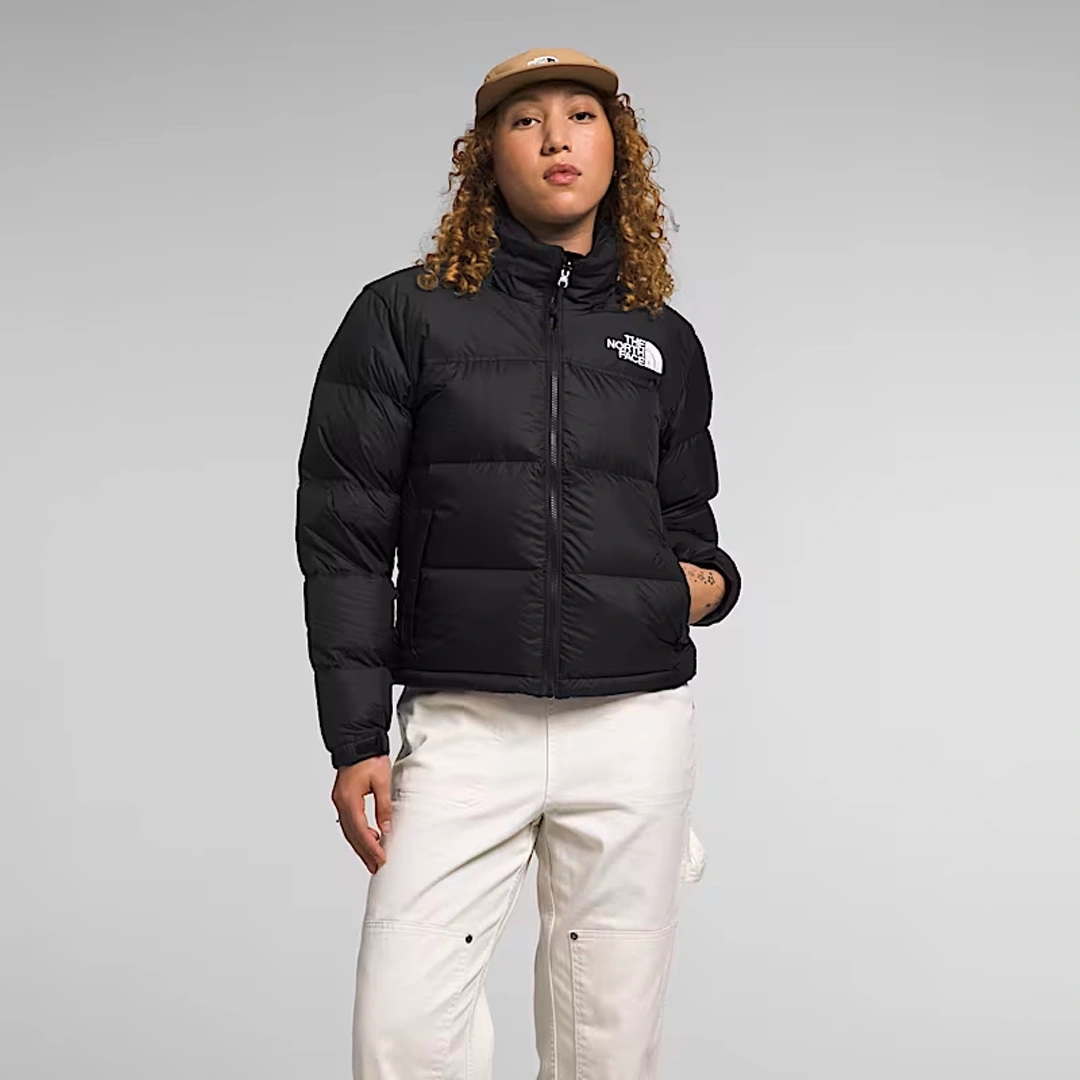 1996 Nuptse Siyah Kadın Mont