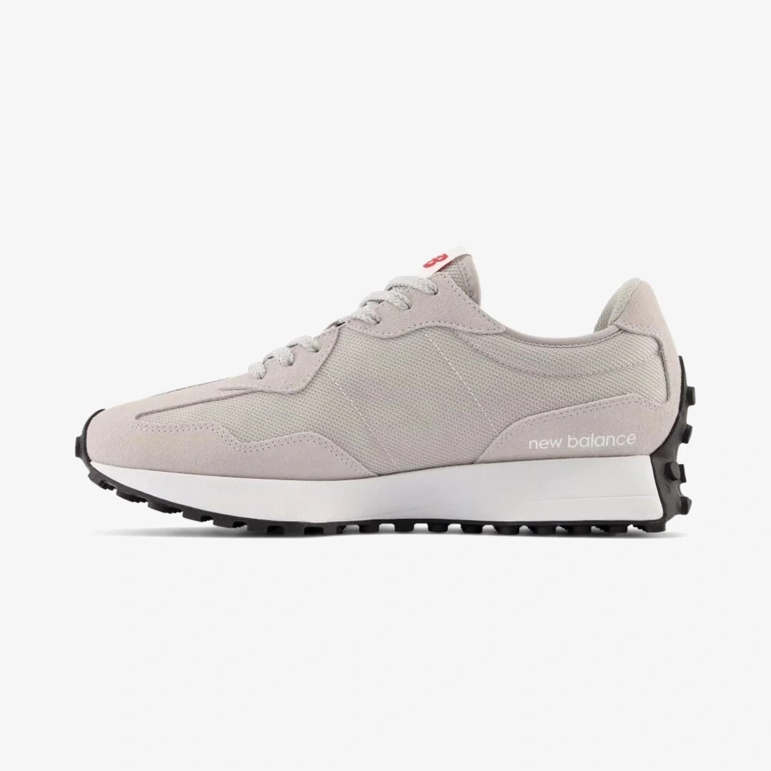 327 Unisex Spor Ayakkabı Gri/Beyaz