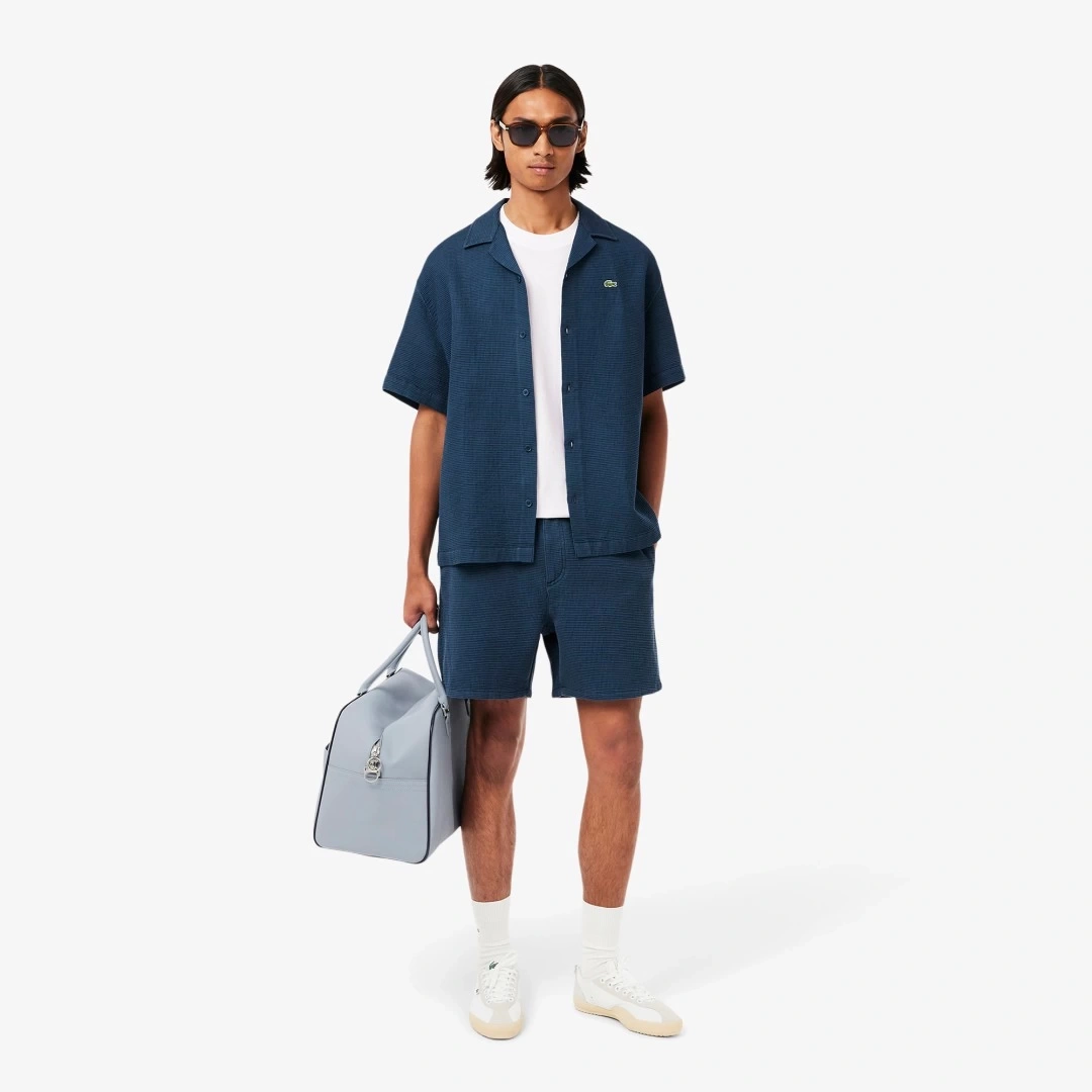 Classic Fit Bisiklet Yaka T-Shirt Beyaz