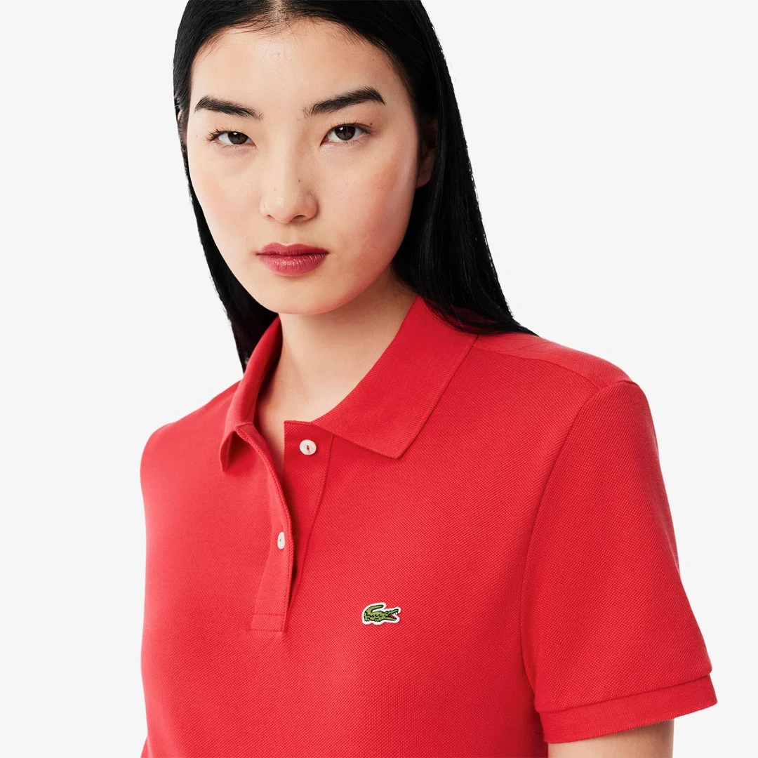 Classic Fit L1212 Kadın Polo Kırmızı