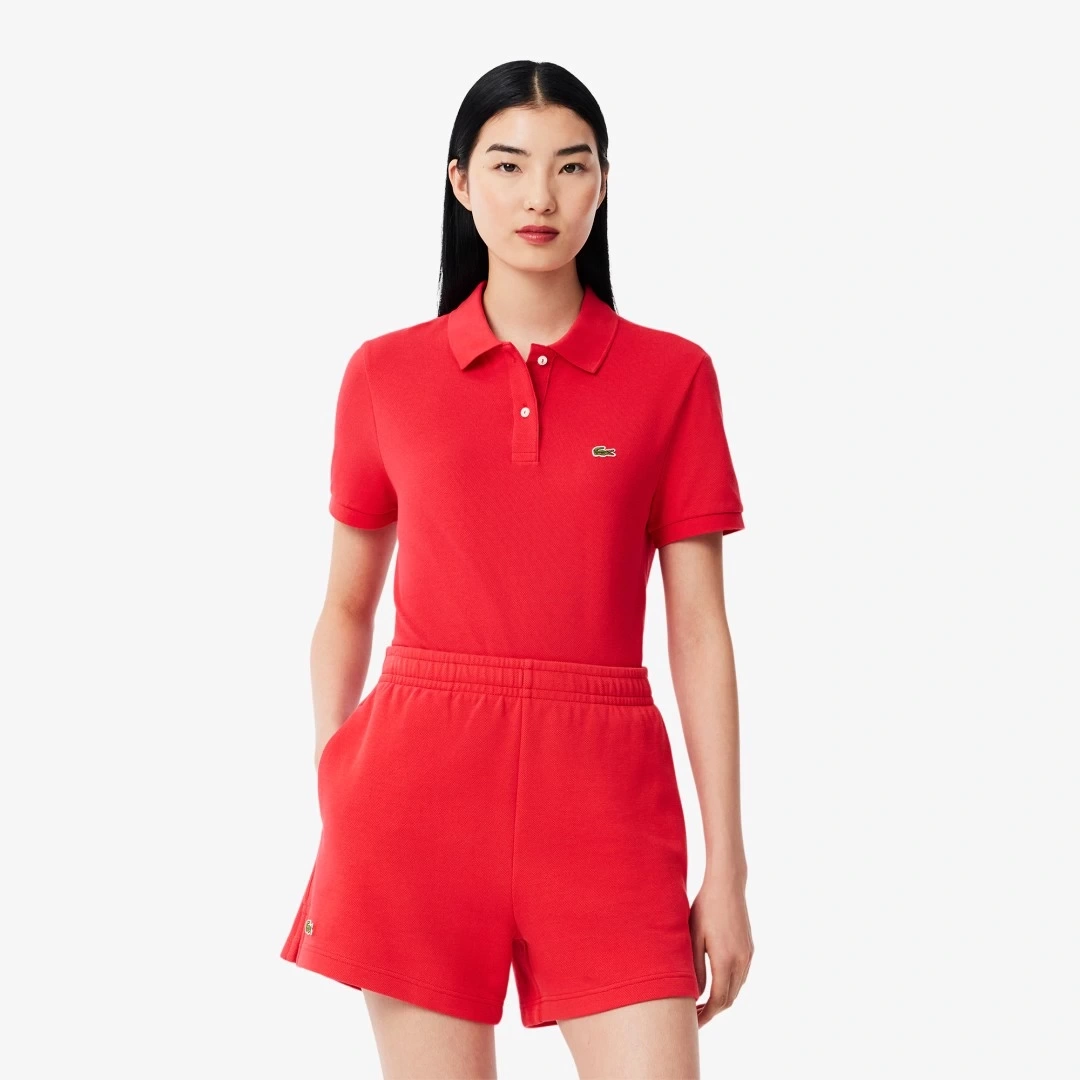 Classic Fit L1212 Kadın Polo Kırmızı