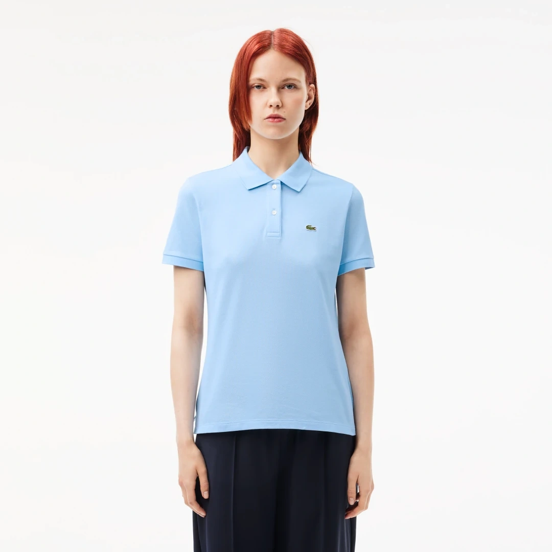 Classic Fit L1212 Kadın Polo Mavi